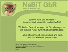Tablet Screenshot of nabit-gbr.com